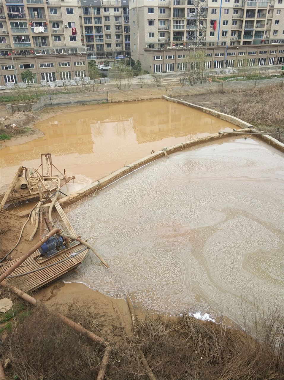 河西区街道沉淀池淤泥清理-厂区废水池淤泥清淤